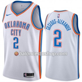 Camiseta Hombre NBA Oklahoma City Thunder Shai Gilgeous-Alexander 2 2019-20 Nike Association Edition Swingman